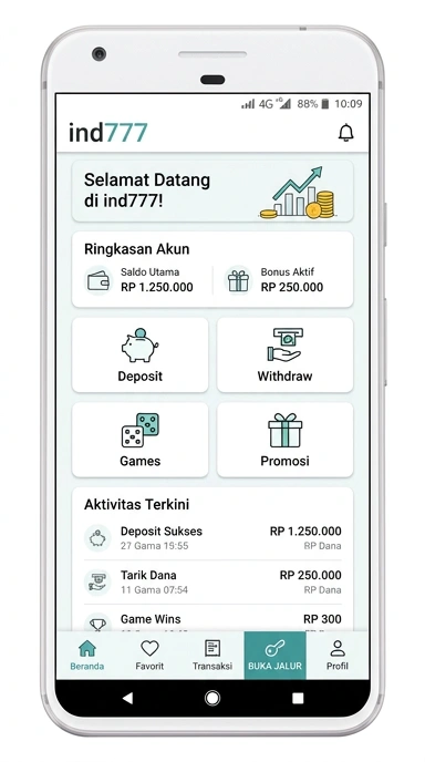 Halaman Link Alternatif ind777 untuk Akses Lebih Mudah